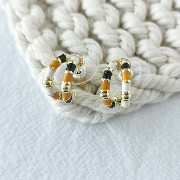 Kendra Scott Jewelry - Authentic Kendra Scott Essie - Gold Neutral Mix Huggie Earring